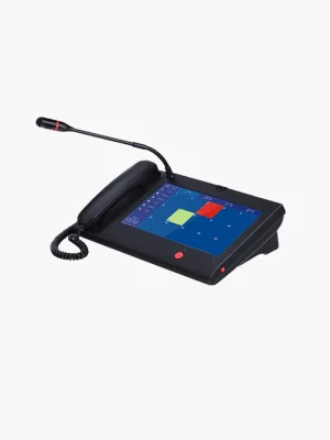 IP visual five party intercom system