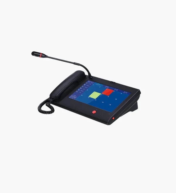 IP visual five party intercom system